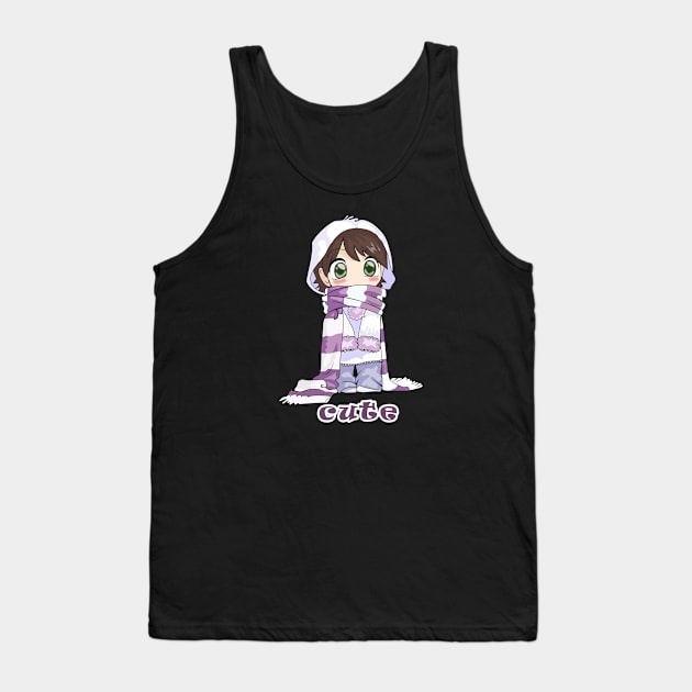 cute little girl Tank Top by carismashop